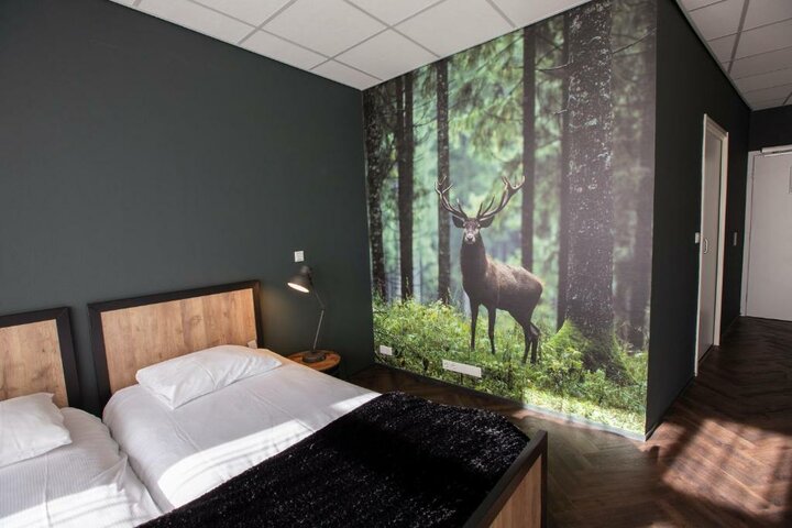 Buitenhof Reizen begeleide vakanties voor mensen met een verstandelijke beperking - © Parc Spelderholt - Voorbeeld slaapkamer Buitenhof Reizen begeleide vakanties voor mensen met een verstandelijke beperking - © Parc Spelderholt - Voorbeeld slaapkamer