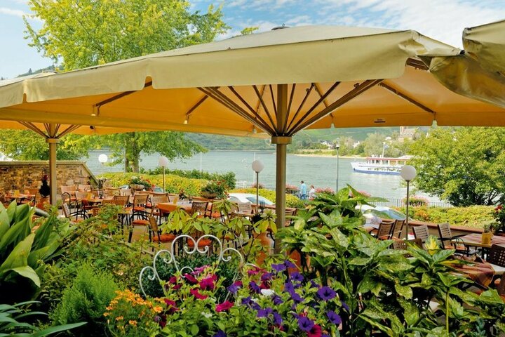 Boppard - Begeleide Vakanties - Terras Hotel Ebertor