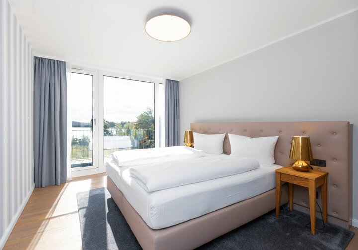 Buitenhof reizen voor mensen met een verstandelijke beperking-MareMÃ¼ritz Yachthafen Resort-kamer