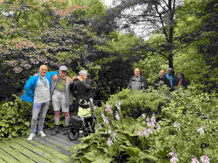 Buitenhof Reizen - Rustig aan - Natuur van Twente - begeleide groepsreizen voor mensen met een verstandelijke beperking - groepsfoto