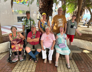 Buitenhof Reizen - Stranden van Tenerife - begeleide groepsreizen voor mensen met een verstandelijke beperking- Groepsfoto