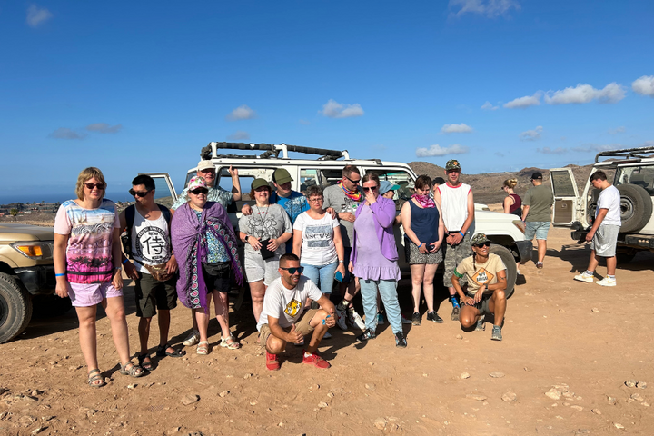 Gran Canaria- begeleide vakanties voor mensen met een beperking - jeepsafari Gran Canaria- begeleide vakanties voor mensen met een beperking - jeepsafari