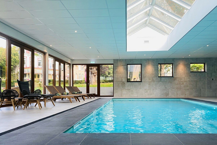 Buitenhof Reizen - Valkenburg - begeleide vakanties voor mensen met een beperking - Hotel Schaepkens van St. Fijt zwembad Buitenhof Reizen - Valkenburg - begeleide vakanties voor mensen met een beperking - Hotel Schaepkens van St. Fijt zwembad