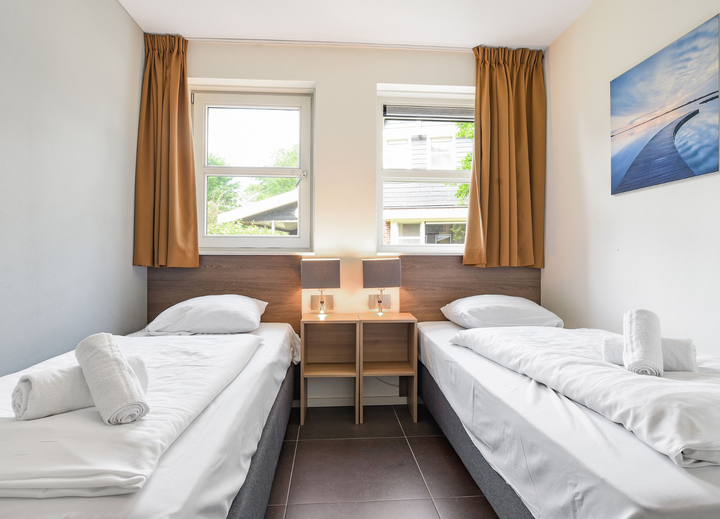 Buitenhof Reizen voor mensen met een verstandelijke beperking - Landal Waterparc Veluwemeer - slaapkamer