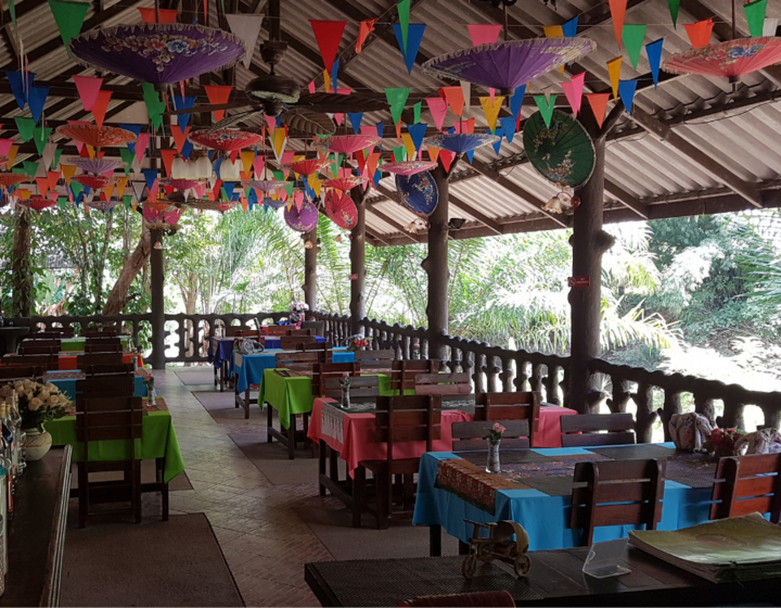 Buitenhof Reizen voor mensen met een verstandelijk beperking - Khao Sok River Lodge Buitenhof Reizen voor mensen met een verstandelijk beperking - Khao Sok River Lodge