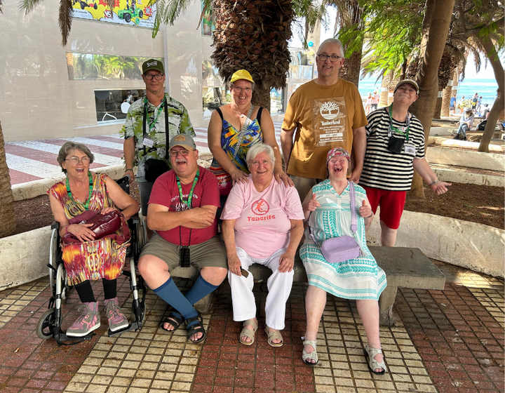 Buitenhof Reizen - Stranden van Tenerife - begeleide groepsreizen voor mensen met een verstandelijke beperking- Groepsfoto