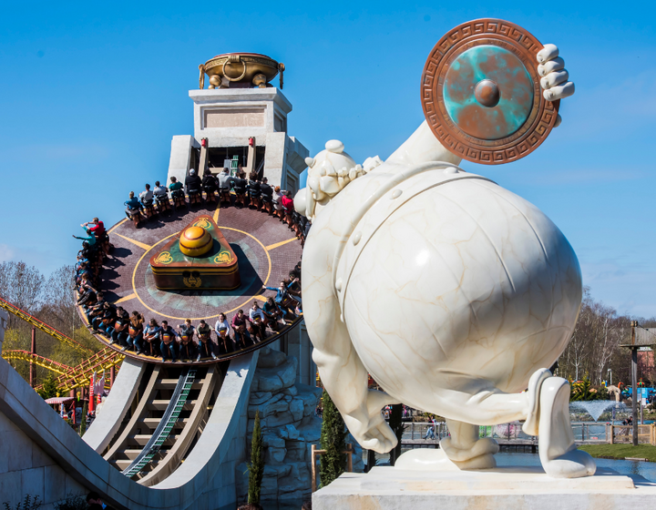 Buitenhof Reizen - Parc Asterix - begeleide groepsreizen voor mensen met een verstandelijke beperking - Attractie