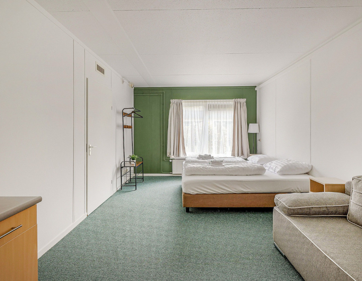 Buitenhof Reizen - Landgoed Leudal - begeleide groepsreizen voor mensen met een verstandelijke beperking - slaapkamer