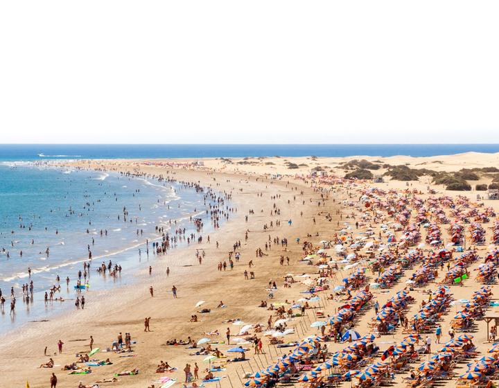 Buitenhof Reizen - Kerst op Gran Canaria - begeleide groepsreizen voor mensen met een verstandelijke beperking - strand
